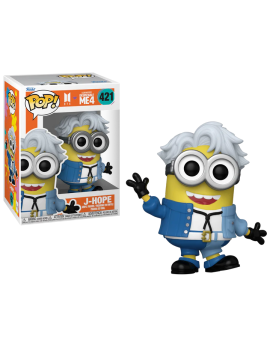 MINIONS X BTS - POP Rocks N° 421 - J-Hope Funko 1 - Culture-Pop-France