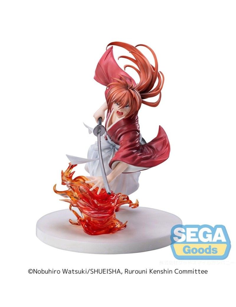 KENSHIN LE VAGABOND - Kenshin Himura - Statuette Luminasta 15cm Sega 1 - Culture-Pop-France KENSHIN LE VAGABOND - Kenshin Himura - Statuette Luminasta 15cm Sega 1 - Culture-Pop-France