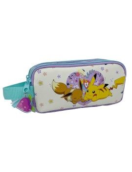 POKEMON - Collection Flower - Trousse Triple Rectangulaire CYP 1 - Culture-Pop-France