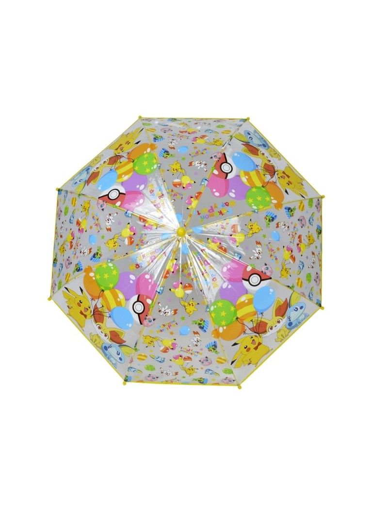 POKEMON - Pikachu & Party - Parapluie Transparent Manuel 48 cm CYP 1 - Culture-Pop-France POKEMON - Pikachu & Party - Parapluie Transparent Manuel 48 cm CYP 1 - Culture-Pop-France
