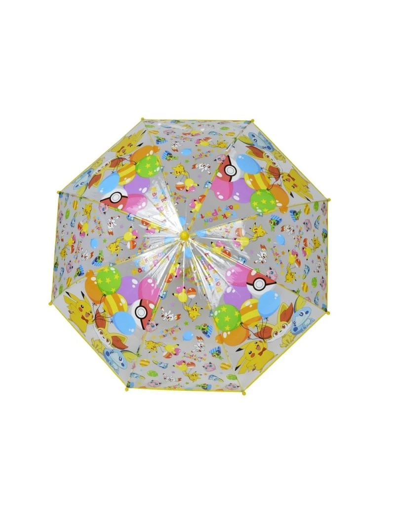 POKEMON - Pikachu & Party - Parapluie Transparent Manuel 48 cm CYP 1 - Culture-Pop-France POKEMON - Pikachu & Party - Parapluie Transparent Manuel 48 cm CYP 1 - Culture-Pop-France