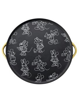 MICKEY & MINNIE - Shapes - Black&White - Plateau avec Anses Widdop 1 - Culture-Pop-France