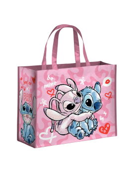 STITCH & ANGEL - Pink - Shopping Bag 1 - Culture-Pop-France