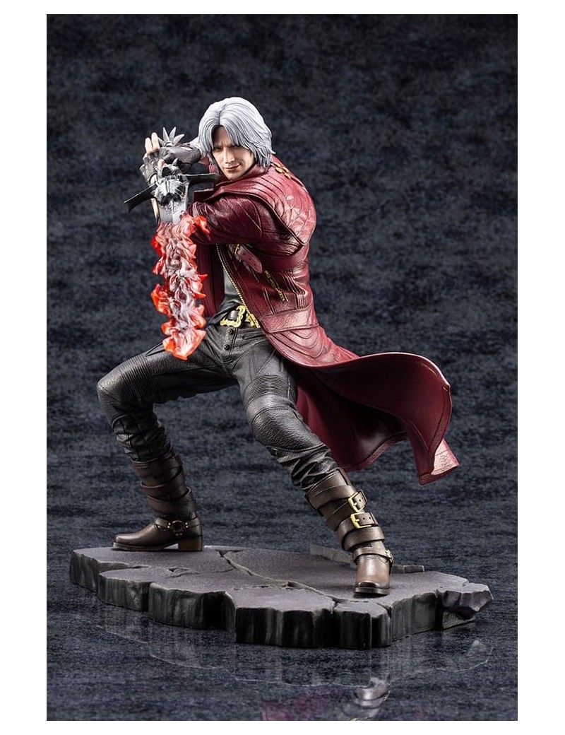 DEVIL MAY CRY 5 - Dante - Statuette ARTFXJ 1/8 24cm Kotobukiya 1 - Culture-Pop-France DEVIL MAY CRY 5 - Dante - Statuette ARTFXJ 1/8 24cm Kotobukiya 1 - Culture-Pop-France