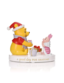 DISNEY - Winnie L'Ourson & Porcinet - Noël - Figurine Widdop 1 - Culture-Pop-France