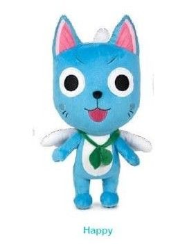 FAIRY TAIL - Happy - Peluche 27cm Play by Play 1 - Culture-Pop-France