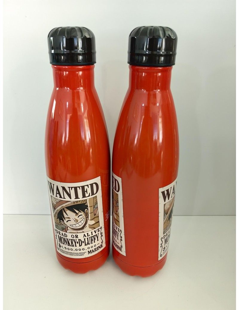 ONE PIECE - Luffy Wanted - Bouteille en métal - 540 ml Pyramid 1 - Culture-Pop-France ONE PIECE - Luffy Wanted - Bouteille en métal - 540 ml Pyramid 1 - Culture-Pop-France