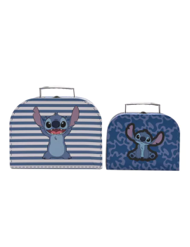 STITCH - Set de 2 Mini Valises Widdop 1 - Culture-Pop-France