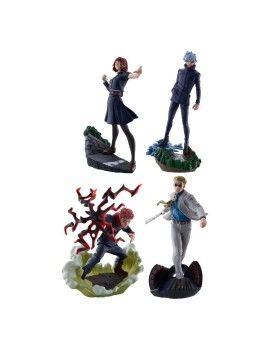 JUJUTSU KAISEN - Set 4 Statuettes Petitrama 9cm Megahouse 1 - Culture-Pop-France
