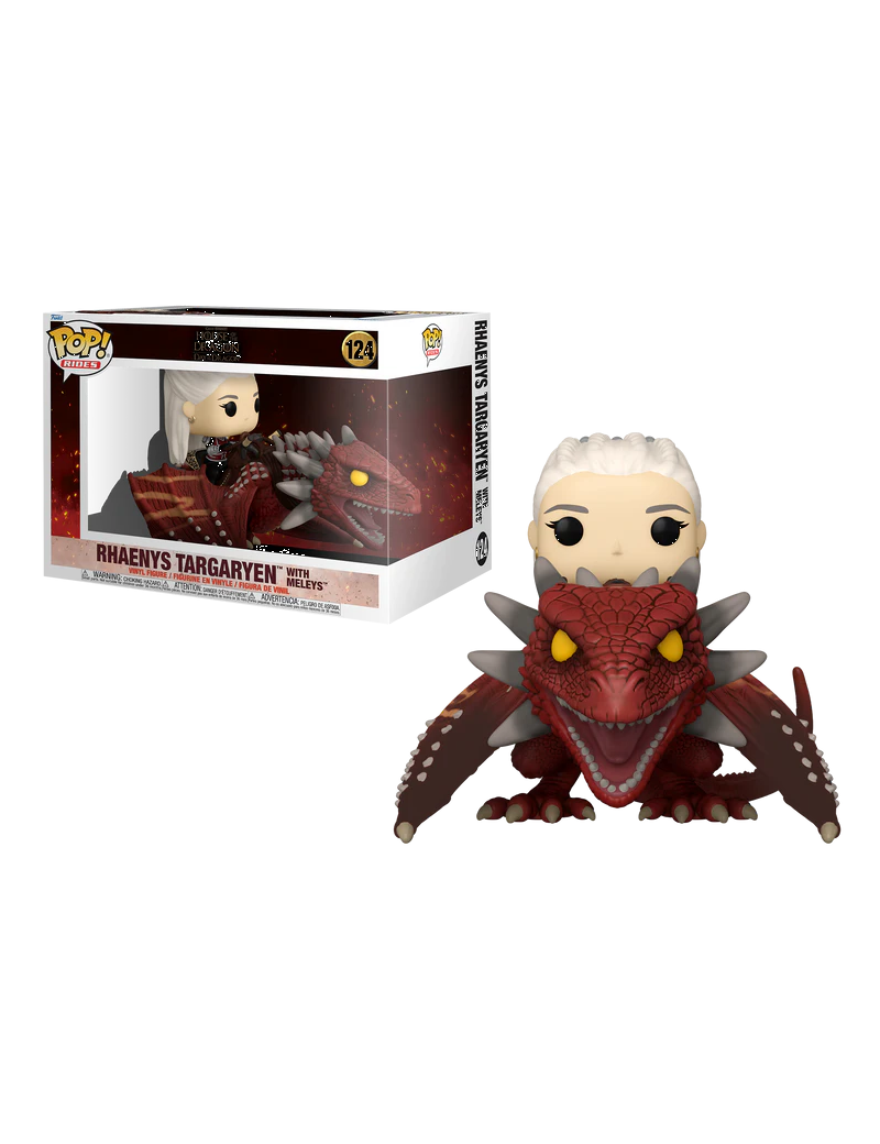 HOUSE OF THE DRAGON - POP Ride DLX N° 124 - Rhaenys avec Meleys Funko 1 - Culture-Pop-France HOUSE OF THE DRAGON - POP Ride DLX N° 124 - Rhaenys avec Meleys Funko 1 - Culture-Pop-France