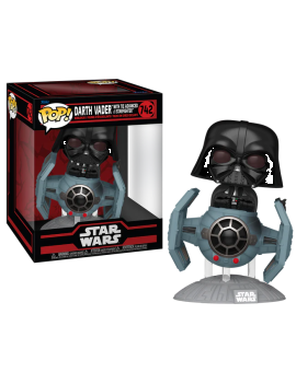 STAR WARS DARKSIDE - POP Ride DLX N° 742 -Tie Advanced avec Dark Vador Funko 1 - Culture-Pop-France