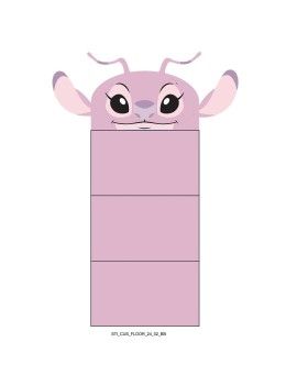LILO & STITCH - Angel - Coussin Matelas 3D 58x137cm AyMax 1 - Culture-Pop-France