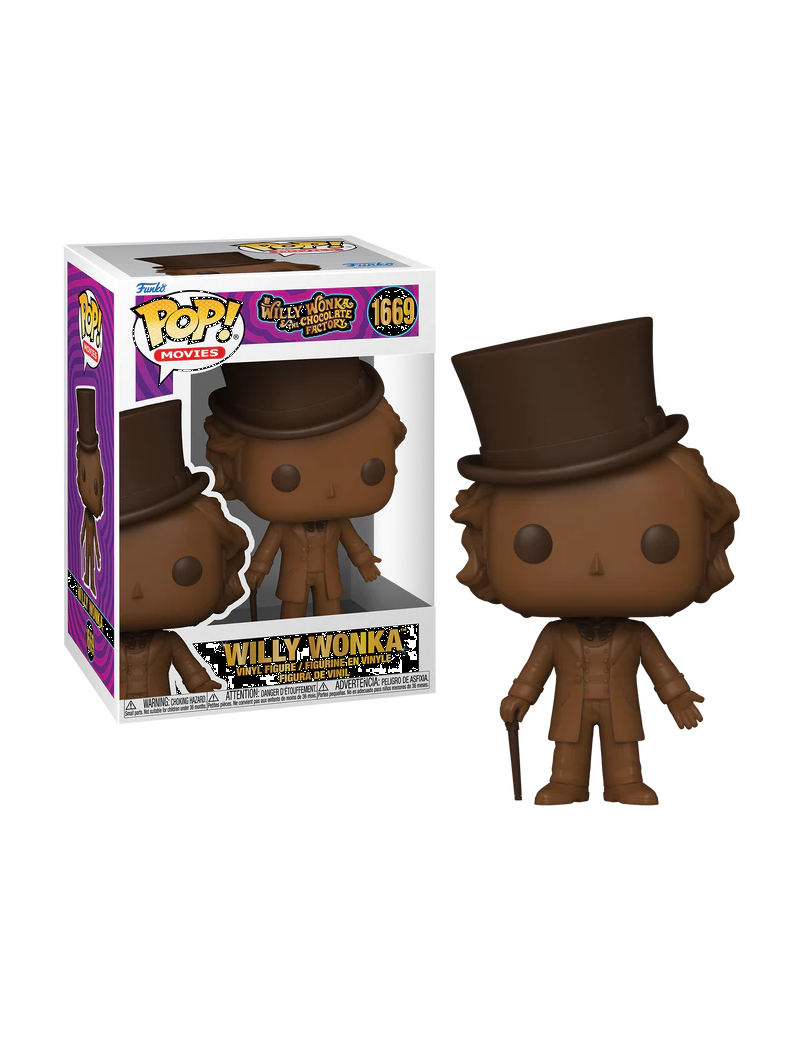 CHARLIE ET LA CHOCOLATERIE - POP Movie N°1669 - Willy Wonka (Chocolat) Funko 1 - Culture-Pop-France CHARLIE ET LA CHOCOLATERIE - POP Movie N°1669 - Willy Wonka (Chocolat) Funko 1 - Culture-Pop-France