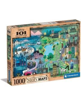 DISNEY - 101 Dalmatiens - Puzzle 1000P Clementoni 1 - Culture-Pop-France