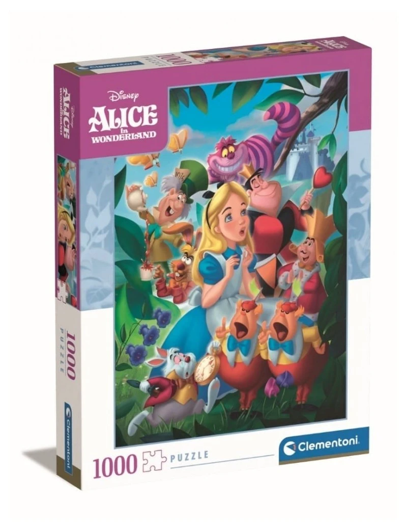 DISNEY - Alice au Pays des Merveilles - Puzzle 1000P Clementoni 1 - Culture-Pop-France DISNEY - Alice au Pays des Merveilles - Puzzle 1000P Clementoni 1 - Culture-Pop-France