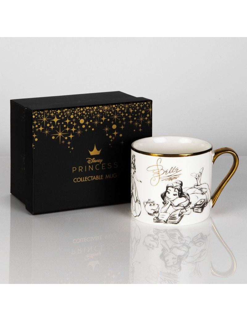 DISNEY - Belle - Mug Collectable Premium 300ml Widdop 1 - Culture-Pop-France DISNEY - Belle - Mug Collectable Premium 300ml Widdop 1 - Culture-Pop-France