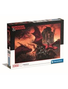DONJONS ET DRAGONS - Visuel 1- Puzzle 1000P Clementoni 1 - Culture-Pop-France