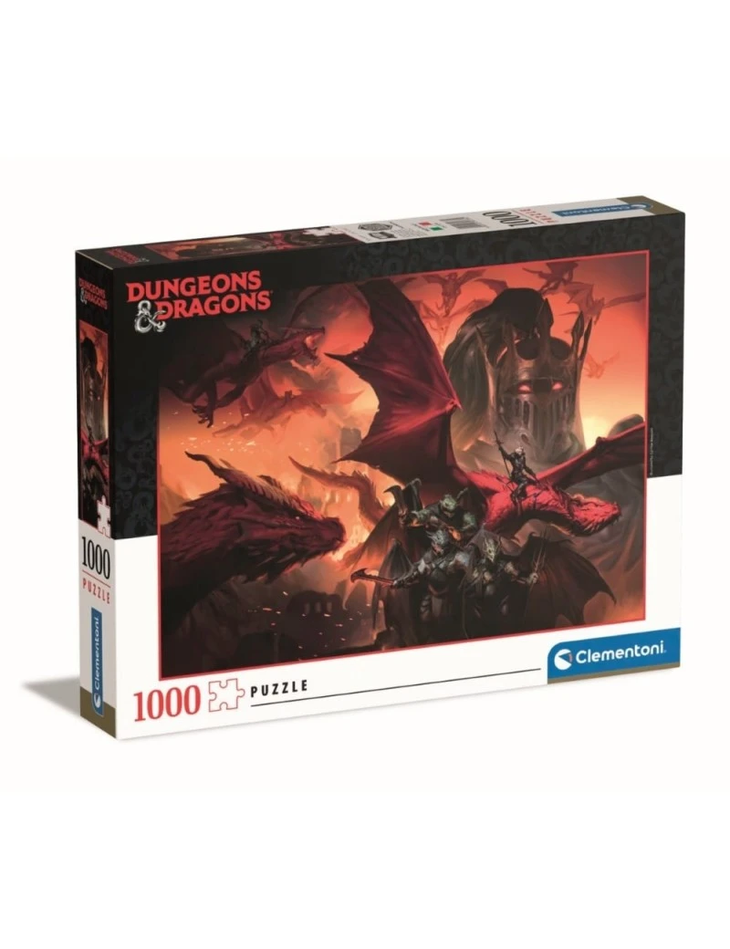 DONJONS ET DRAGONS - Visuel 1- Puzzle 1000P Clementoni 1 - Culture-Pop-France DONJONS ET DRAGONS - Visuel 1- Puzzle 1000P Clementoni 1 - Culture-Pop-France
