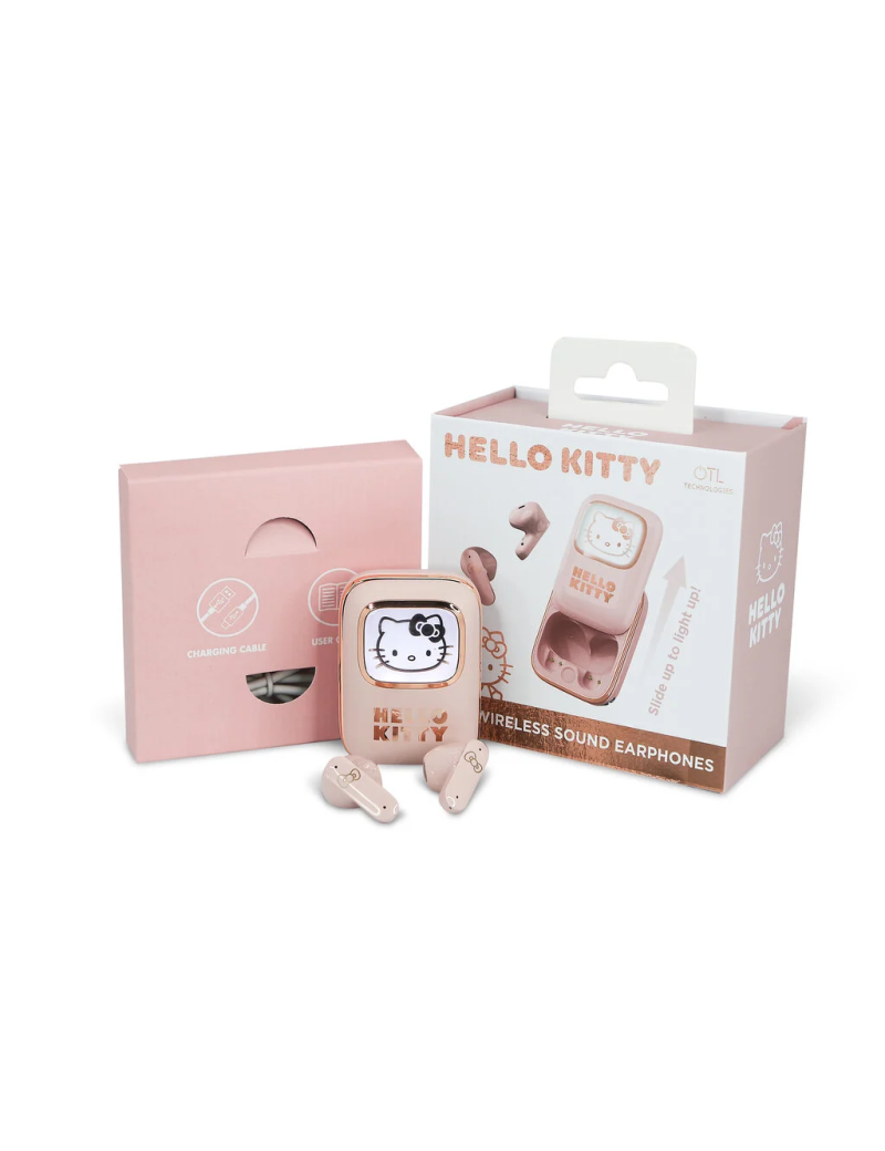 HELLO KITTY - Slide Case Light Up - Earpods Audio TWS 1 - Culture-Pop-France HELLO KITTY - Slide Case Light Up - Earpods Audio TWS 1 - Culture-Pop-France