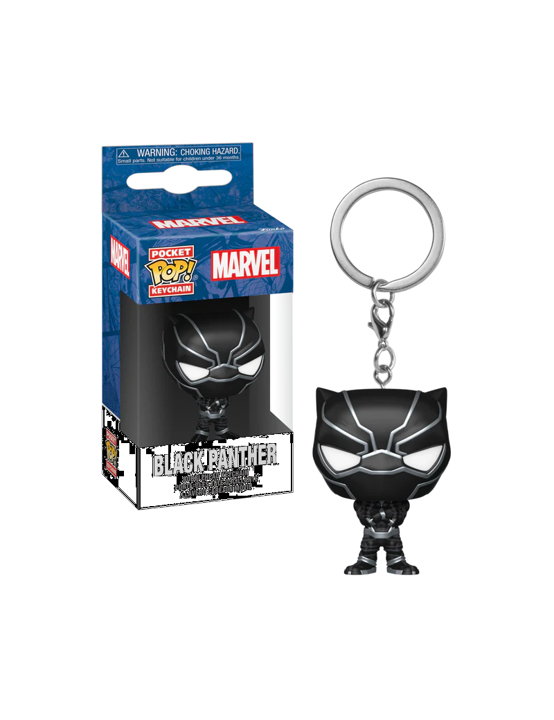 MARVEL NEW CLASSICS - Pocket Pop Keychains - Black Panther Funko 1 - Culture-Pop-France MARVEL NEW CLASSICS - Pocket Pop Keychains - Black Panther Funko 1 - Culture-Pop-France