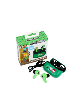 MINECRAFT - Earpods Audio True Wireless Sound 1 - Culture-Pop-France