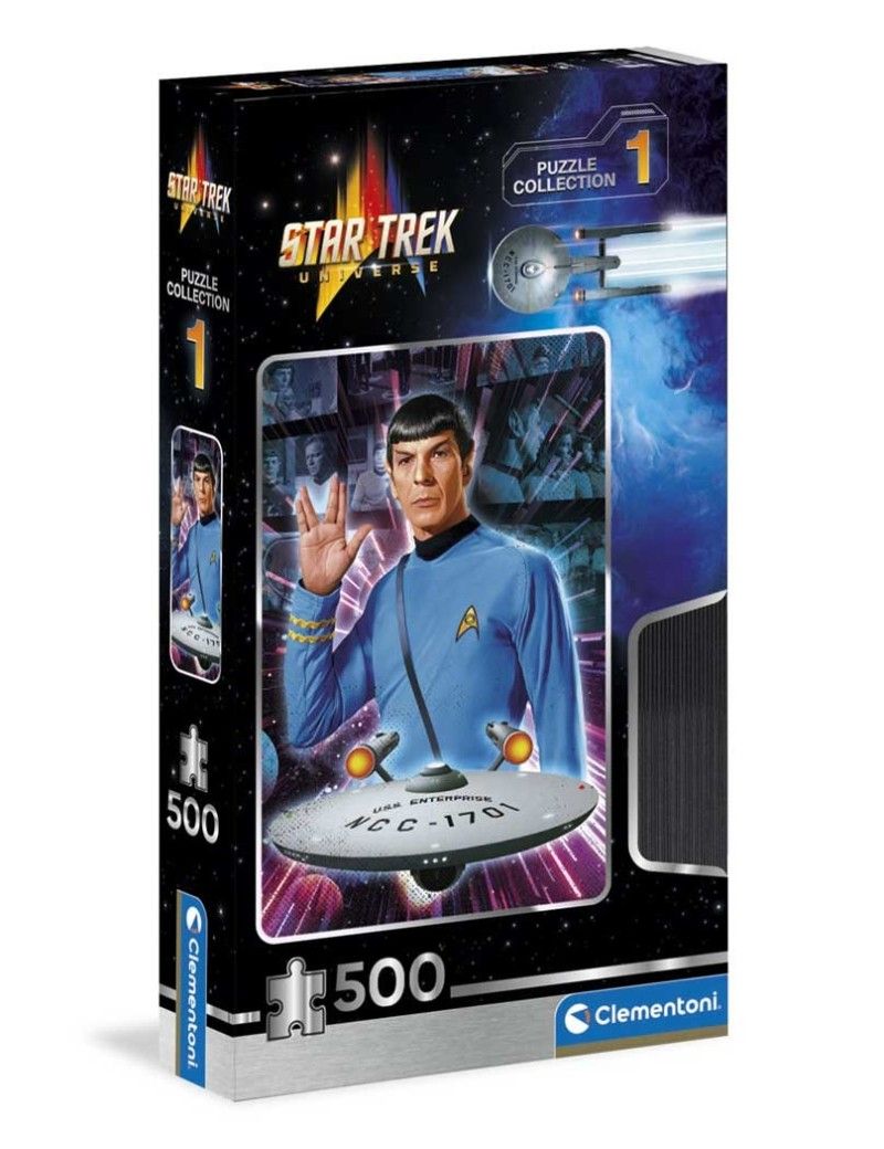 STAR TREK - Spock - Puzzle 500P Clementoni 1 - Culture-Pop-France STAR TREK - Spock - Puzzle 500P Clementoni 1 - Culture-Pop-France