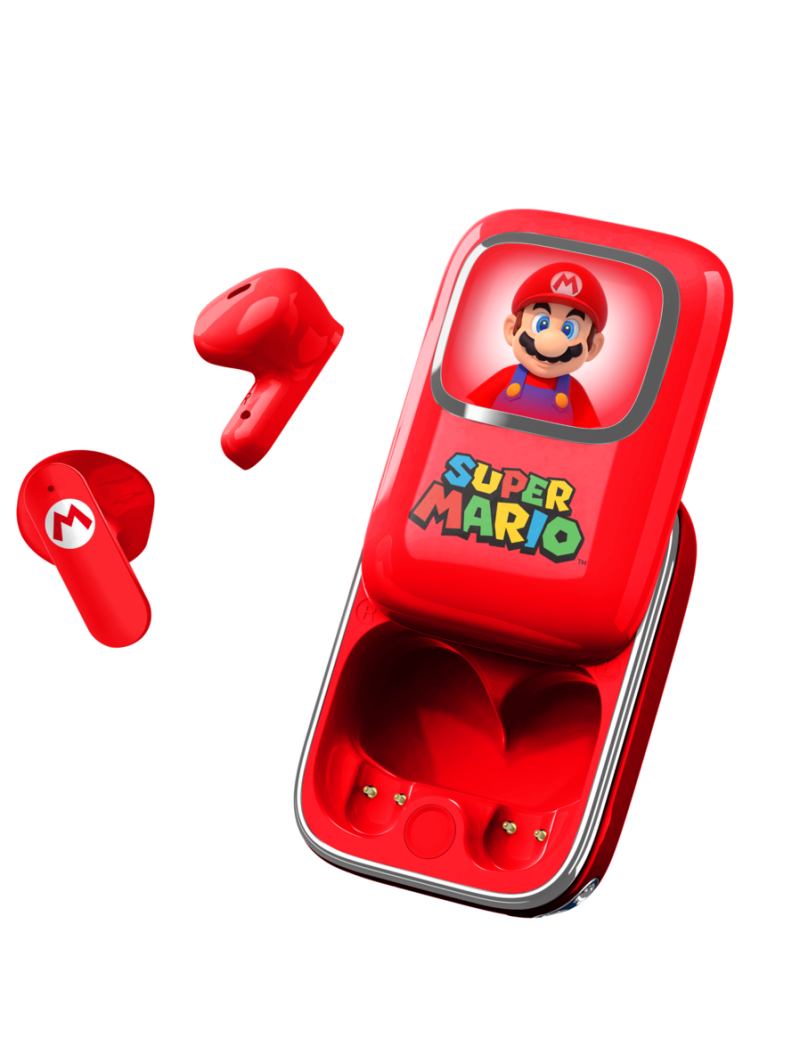SUPER MARIO - Slide Case Light Up - Earpods Audio TWS 1 - Culture-Pop-France SUPER MARIO - Slide Case Light Up - Earpods Audio TWS 1 - Culture-Pop-France