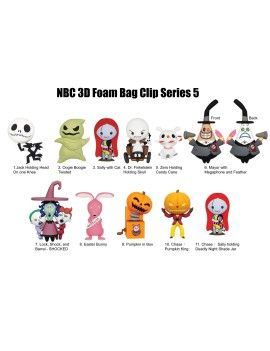 DISNEY - NBX - Collectible Bag Clip (Display 24 Pcs) Monogram 1 - Culture-Pop-France