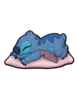 DISNEY - Stitch sleeping - Soft Touch Magnet Monogram 1 - Culture-Pop-France