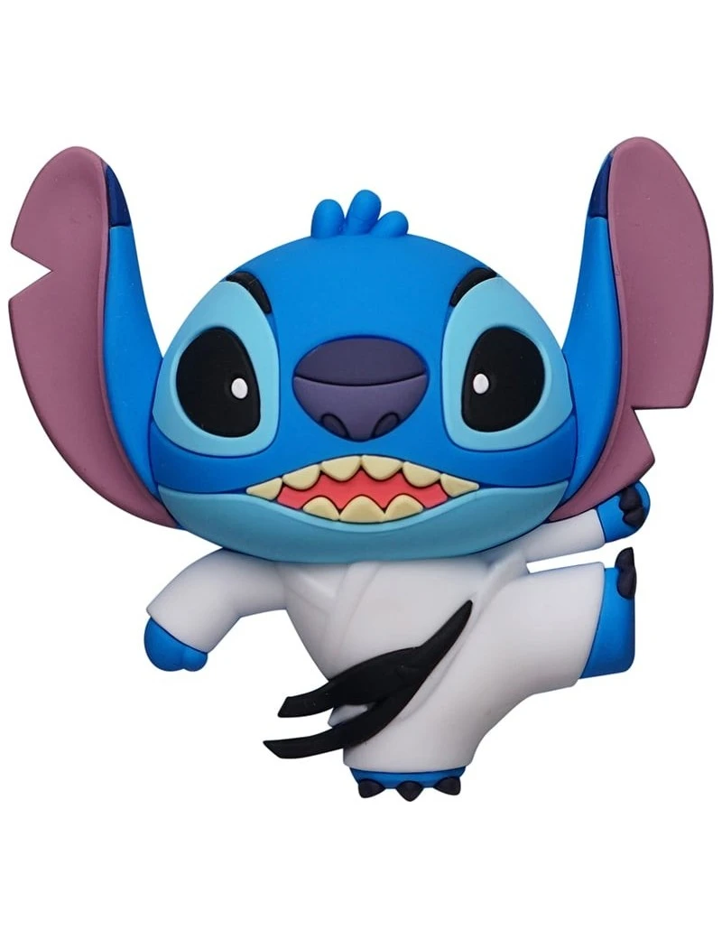 LILO & STITCH - Stitch taekwondo - Aimant à collectionner en mousse 3D Monogram 1 - Culture-Pop-France LILO & STITCH - Stitch taekwondo - Aimant à collectionner en mousse 3D Monogram 1 - Culture-Pop-France