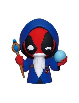 MARVEL - Deadpool magicien - Aimant à collectionner en mousse 3D Monogram 1 - Culture-Pop-France
