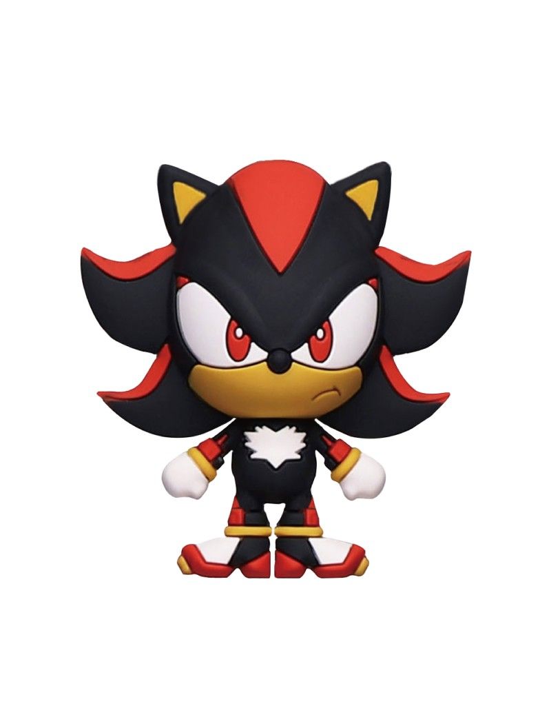SONIC - Shadow - Aimant à collectionner en mousse 3D Monogram 1 - Culture-Pop-France SONIC - Shadow - Aimant à collectionner en mousse 3D Monogram 1 - Culture-Pop-France