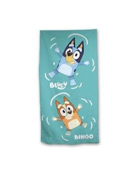BLUEY - Bluey et Bingo - Serviette de Plage 70x140cm AyMax 1 - Culture-Pop-France