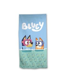 BLUEY - Bluey et Bingo à la plage - Serviette de Plage 70x140cm AyMax 1 - Culture-Pop-France