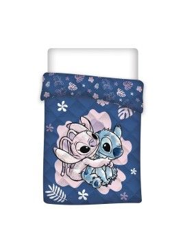 DISNEY - Angel & Stitch - Couverture en Quilt 140x200cm AyMax 1 - Culture-Pop-France