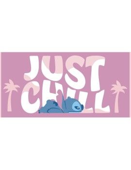 DISNEY - Stitch "Just Chill" - Serviette de Plage 70x140cm AyMax 1 - Culture-Pop-France