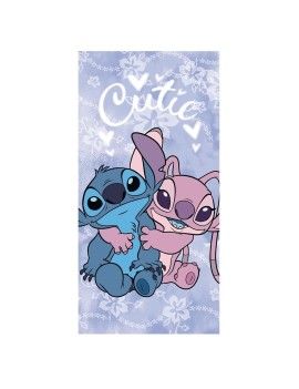 DISNEY - Stitch & Angel "Cutie" - Serviette de Plage 70x140cm AyMax 1 - Culture-Pop-France