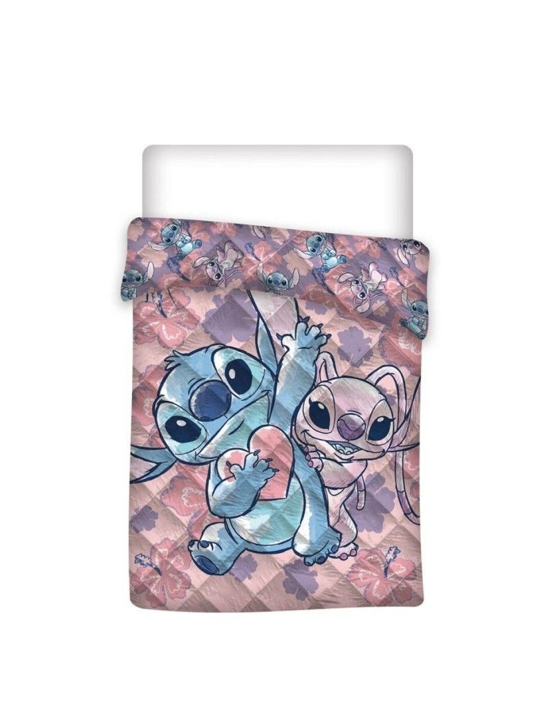 DISNEY - Stitch & Angel - Couverture en Quilt 140x200cm AyMax 1 - Culture-Pop-France DISNEY - Stitch & Angel - Couverture en Quilt 140x200cm AyMax 1 - Culture-Pop-France