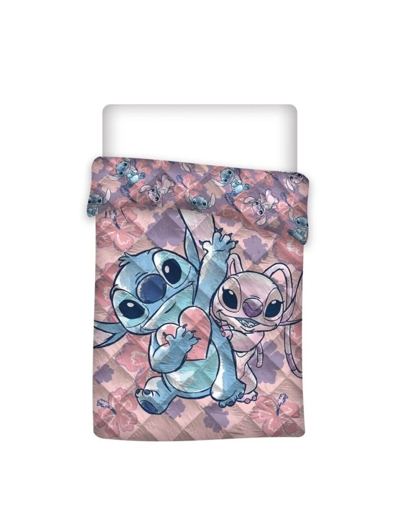 DISNEY - Stitch & Angel - Couverture en Quilt 140x200cm AyMax 1 - Culture-Pop-France DISNEY - Stitch & Angel - Couverture en Quilt 140x200cm AyMax 1 - Culture-Pop-France