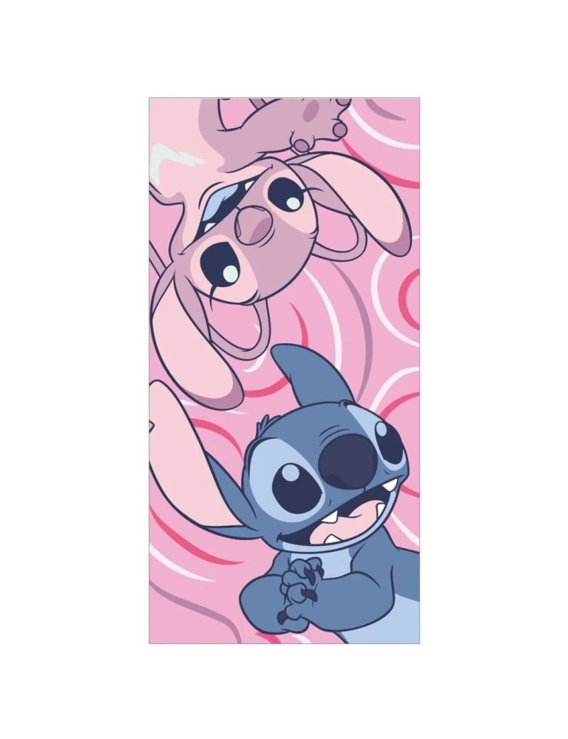 DISNEY - Stitch & Angel - Serviette de Plage 70x140cm AyMax 1 - Culture-Pop-France DISNEY - Stitch & Angel - Serviette de Plage 70x140cm AyMax 1 - Culture-Pop-France