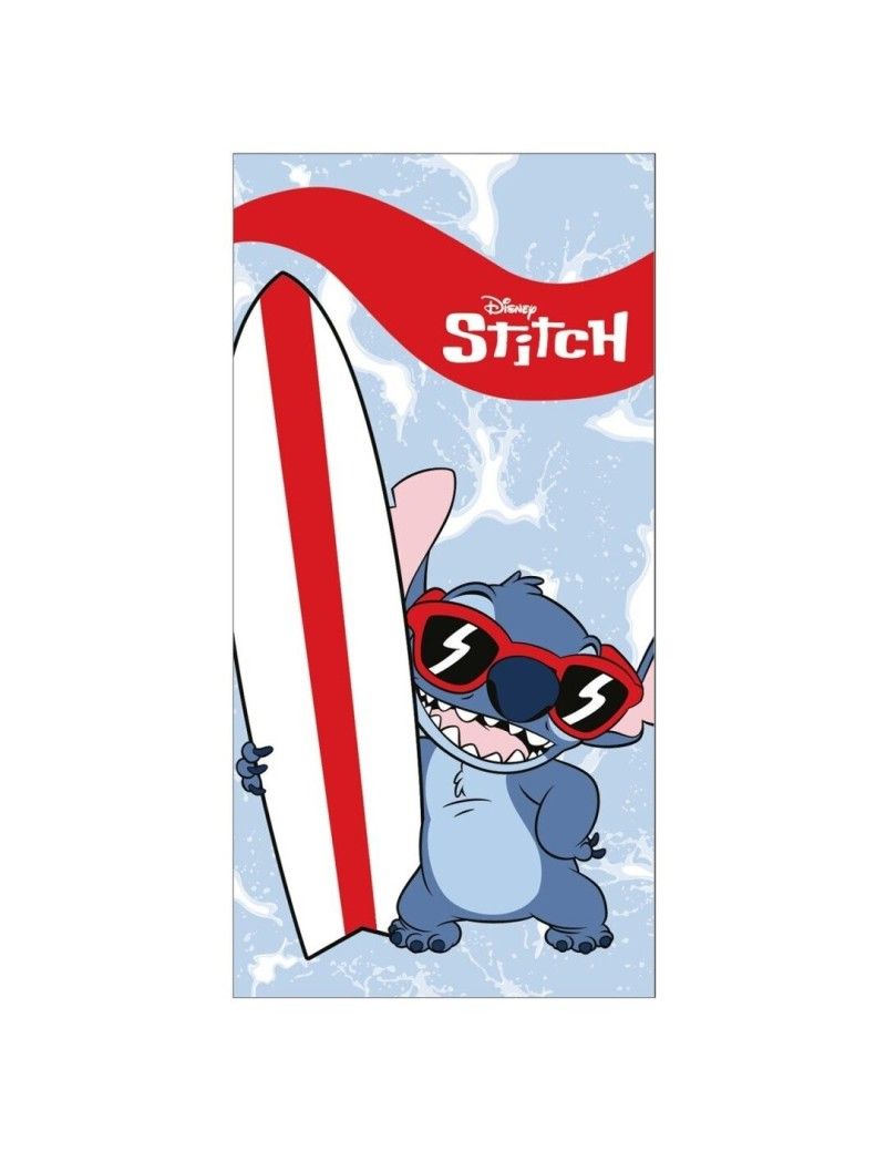 DISNEY - Stitch surf - Serviette de Plage 70x140cm AyMax 1 - Culture-Pop-France DISNEY - Stitch surf - Serviette de Plage 70x140cm AyMax 1 - Culture-Pop-France