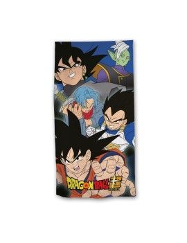 DRAGON BALL SUPER - Goku Vegeta Trunks - Serviette de Plage 70x140cm AyMax 1 - Culture-Pop-France