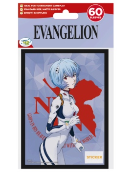 EVANGELION - Rei - Protège-cartes Taille Normale (66x91mm) Level 42 1 - Culture-Pop-France