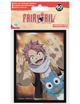 FAIRY TAIL - Natsu et Happy -Protège-cartes Taille Japonaise (62x89mm) Level 42 1 - Culture-Pop-France