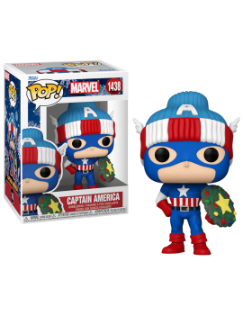 HOLIDAY '24 - POP Marvel N° 1438 - Captain America Funko 1 - Culture-Pop-France