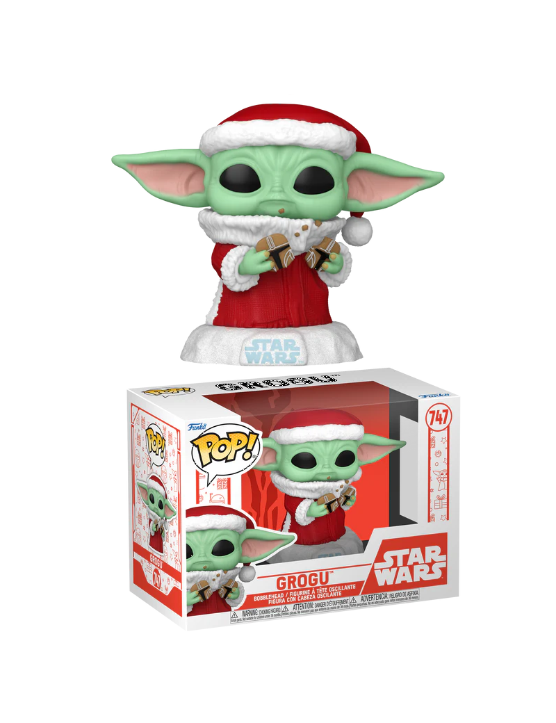 MANDALORIAN HOLIDAY - POP Star Wars N° 747 - Grogu (Santa) Funko 1 - Culture-Pop-France MANDALORIAN HOLIDAY - POP Star Wars N° 747 - Grogu (Santa) Funko 1 - Culture-Pop-France