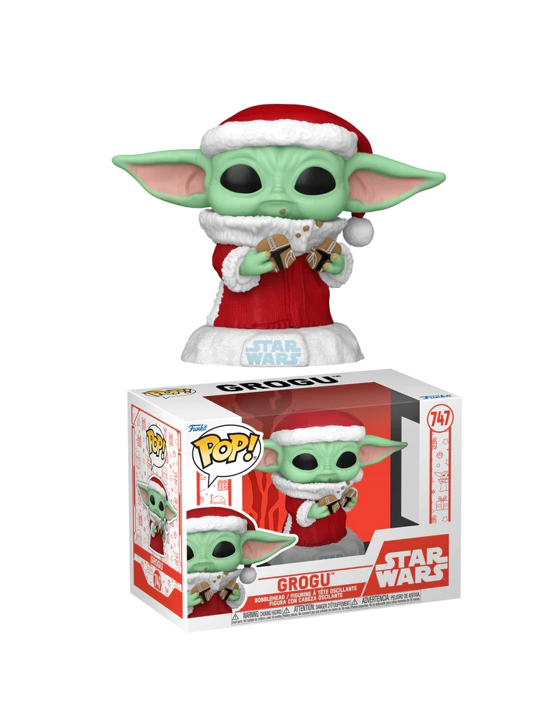 MANDALORIAN HOLIDAY - POP Star Wars N° 747 - Grogu (Santa) Funko 1 - Culture-Pop-France MANDALORIAN HOLIDAY - POP Star Wars N° 747 - Grogu (Santa) Funko 1 - Culture-Pop-France