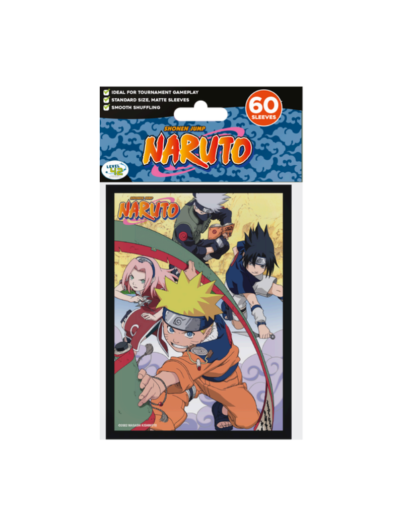 NARUTO - Konoha Team - Protège-cartes Taille Normale (66x91mm) Level 42 1 - Culture-Pop-France NARUTO - Konoha Team - Protège-cartes Taille Normale (66x91mm) Level 42 1 - Culture-Pop-France