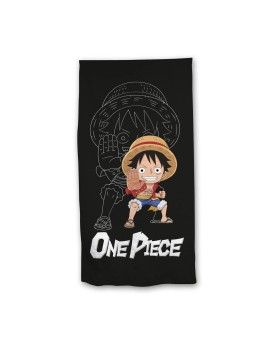 ONE PIECE - Luffy "Chibi" - Serviette de Plage 70x140cm AyMax 1 - Culture-Pop-France