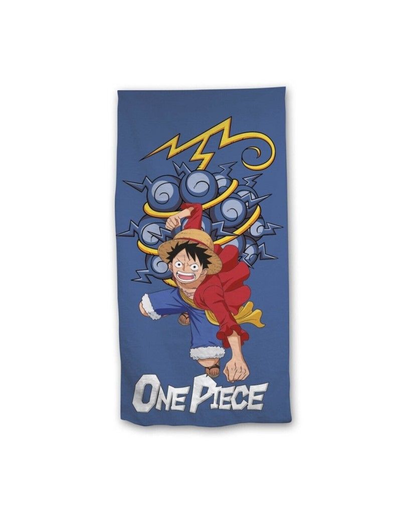ONE PIECE - Luffy et Jiki Jiki no Mi - Serviette de Plage 70x140cm AyMax 1 - Culture-Pop-France ONE PIECE - Luffy et Jiki Jiki no Mi - Serviette de Plage 70x140cm AyMax 1 - Culture-Pop-France